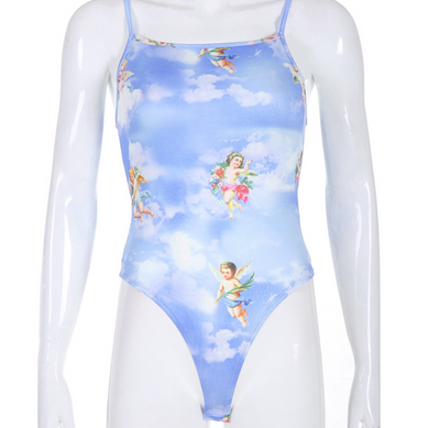 Enterizo Sensual con Estampado Ángel - Diseño Exclusivo para Noches Especiales - Image 6
