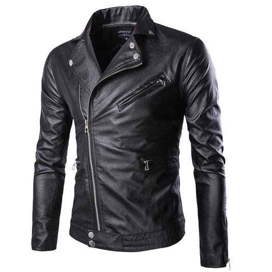 Chaqueta de Cuero para Motociclista