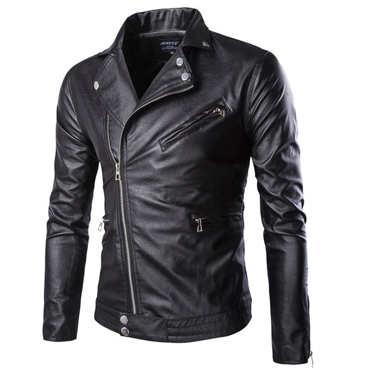 Chaqueta de Cuero para Motociclista