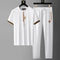 Conjunto Deportivo Masculino de Pantalones Cortos y Camiseta
