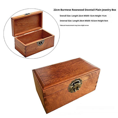Caja Joyero Vintage Estilo Chino con Cerradura para Joyas y Accesorios - Image 17