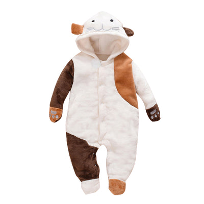 Pijama Enterizo de Bebé en Velvet Cálido - Image 35