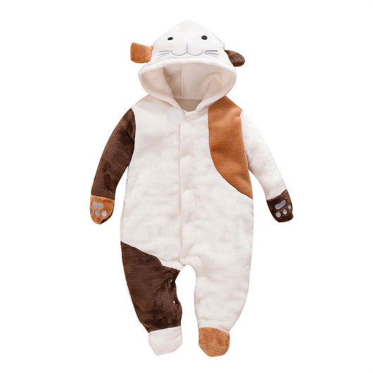 Pijama Enterizo de Bebé en Velvet Cálido - Image 35