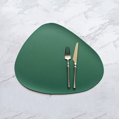 Mantel Individual Aislante de Cuero PU - Posavasos Antideslizante para Cocina - Image 23