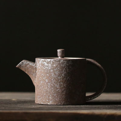 Tetera Artesanal de Cerámica Esmaltada - Diseño Vintage Ruyi - Image 5