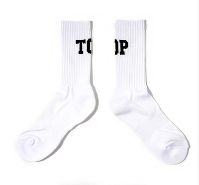 Calcetines Deportivos Blancos y Negros para Hombre - Image 8