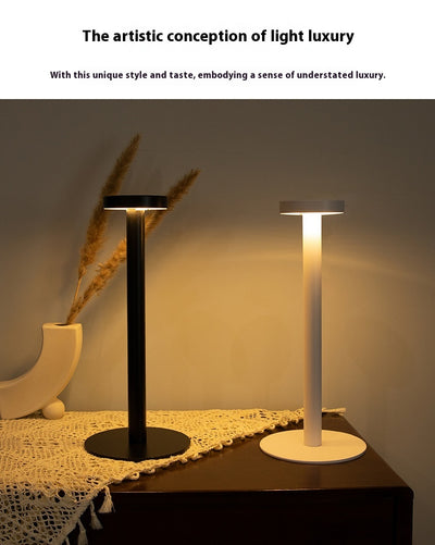 Lámpara de Carga Inalámbrica con Control Táctil y Ambiente Luminoso - Image 8