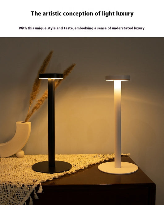 Lámpara de Carga Inalámbrica con Control Táctil y Ambiente Luminoso - Image 8