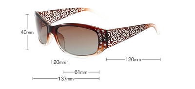 Gafas de Sol Polarizadas Retro Diamante para Mujer con Visión Nocturna - Image 17