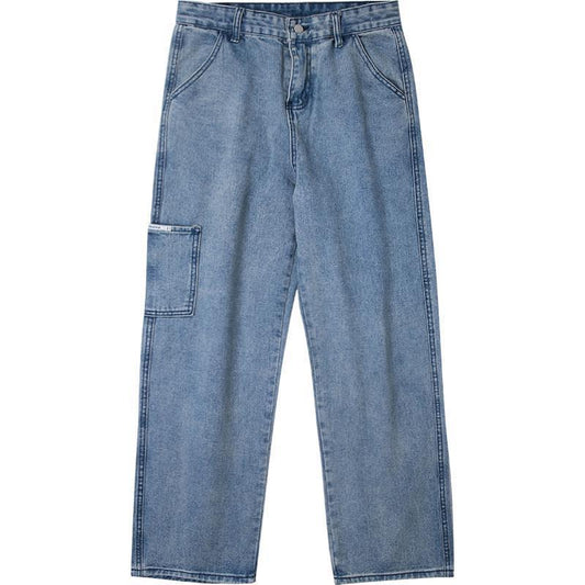 Jeans Retro de Moda Individual