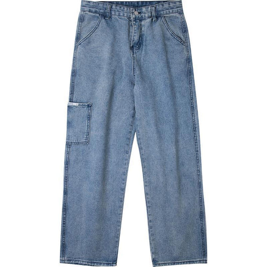 Jeans Retro de Moda Individual