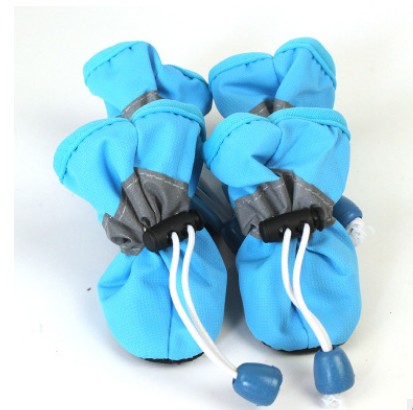 Botas Cálidas Antideslizantes para Perros - Zapatos Suaves con Suela Flexible