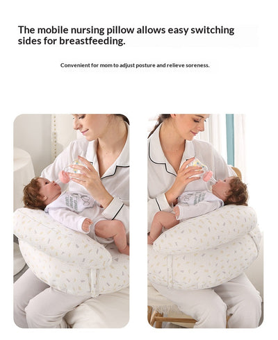 Almohada de Lactancia con Tecnología Air-Cushion para Embarazadas y Bebés - Image 12