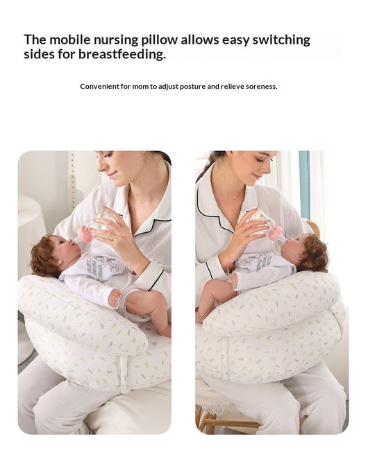 Almohada de Lactancia con Tecnología Air-Cushion para Embarazadas y Bebés - Image 12