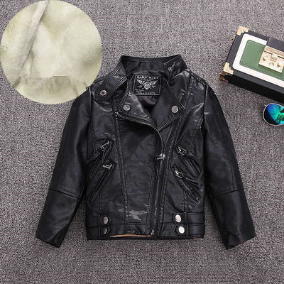 Chaqueta de Cuero Aviador Infantil - Image 19