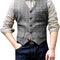 Chaqueta Steampunk Tweed Marrón y Negro para Hombre
