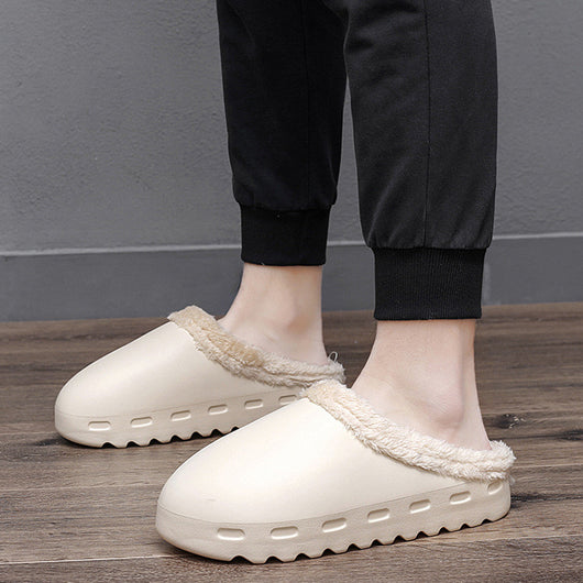 Pantuflas Baotou de Algodón - Comodidad Casual para Casa