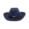 Sombrero Vaquero Tejido de Paja Estilo Occidental