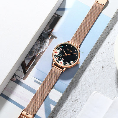 Reloj de Pulsera Origar con Malla de Acero Inoxidable - Image 3