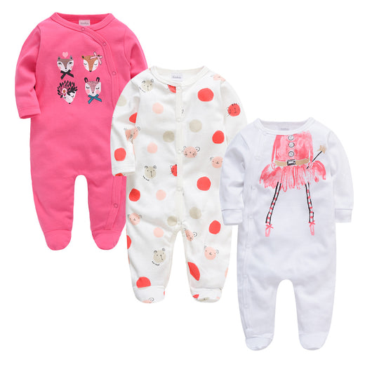 Enterizo Infantil de Manga Larga Estampado - Primavera y Otoño - Image 26