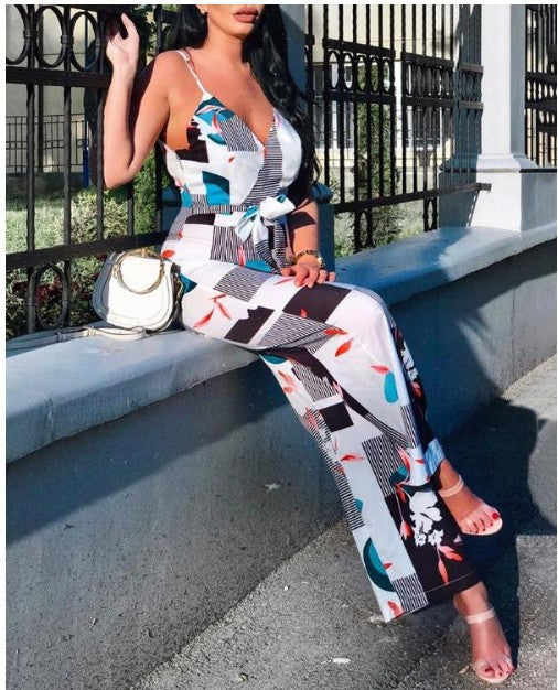 Jumpsuit de Pierna Ancha con Tirantes Ajustables - Image 2