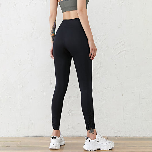 Pantalones Deportivos Cintura Alta Melocotón - Image 4
