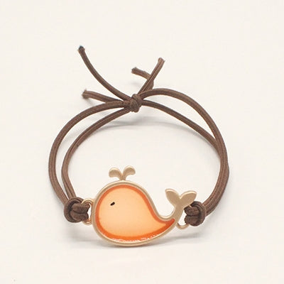 Estuche de Cuero para Accesorios de Cabello con Bandas Elásticas - Image 4