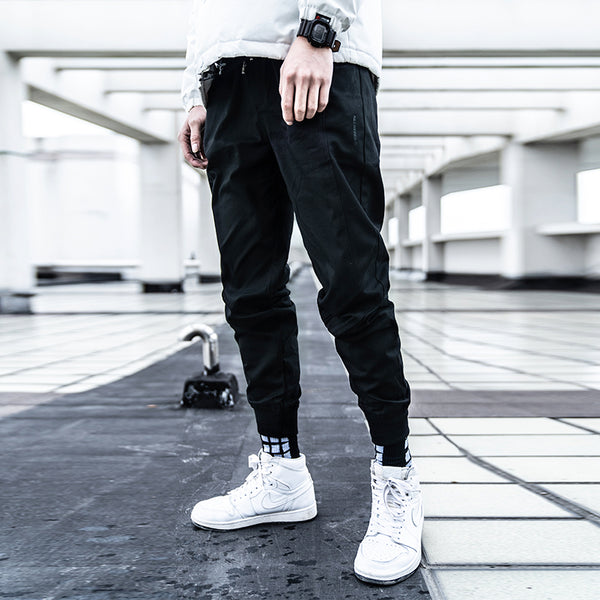 Pantalones Deportivos Hombre Minimalista Ajustado