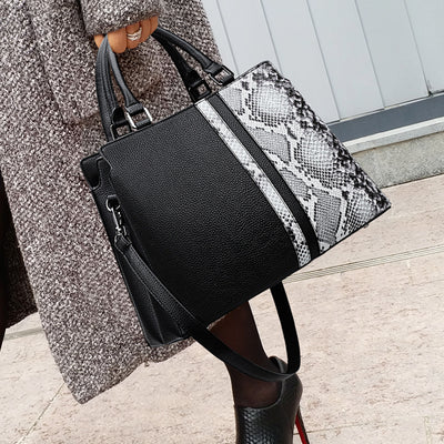 Bolso Mensajero Grande para Mujer - Capacidad Amplia Estilo Otoño Invierno