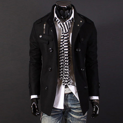 Abrigo de Lana para Hombre - Elegancia y Calidez - Image 2