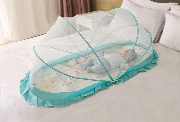 Red Mosquitera Plegable para Cuna de Bebé - Protección Universal