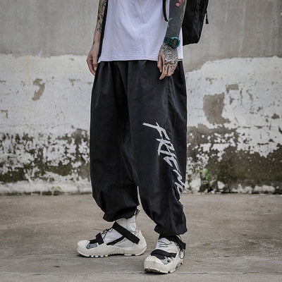 Pantalones Harlem Cómodos con Cordón Ajustable - Estilo Hip-Hop Coreano - Image 4