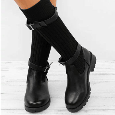 Botas de Lana Caña Media - Image 3
