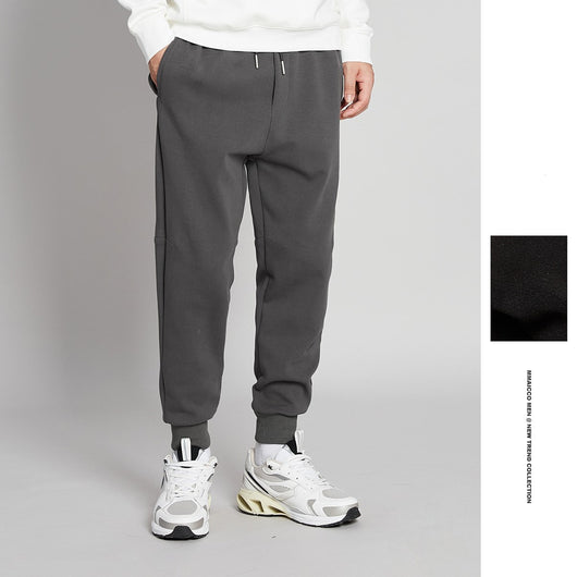 Pantalones Casuales para Hombre Otoño-Invierno con Cintura Media y Cordón - Image 33