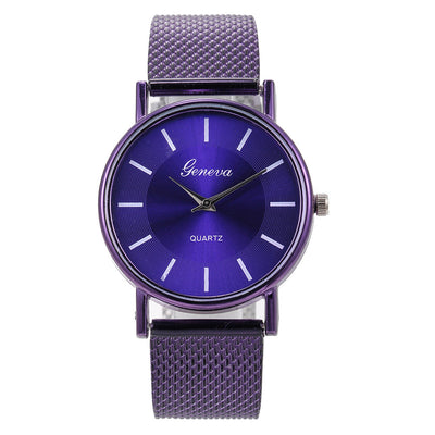 Reloj de Pulsera con Correa de Malla Metálica - Image 9