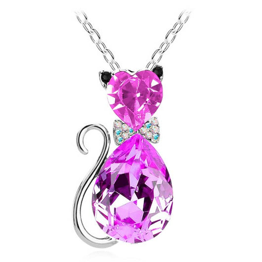 Collar Gatito Adorable con Moño y Cristales Brillantes - Image 13