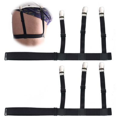 Tirantes Sujetadores de Camisa para Hombre - Elásticos Ajustables Antiarrugas - Image 7