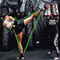 Cinturón de Entrenamiento de Resistencia 150 lbs para Boxeo, CrossFit y Deportes de Combate
