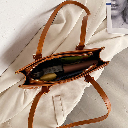Bolso Bandolera Retráctil de Color Liso - Portátil y Minimalista - Image 2