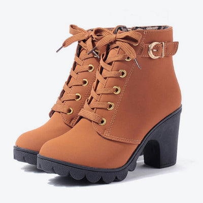Botines con Tiras Cruzadas Estilo Martin - Image 7