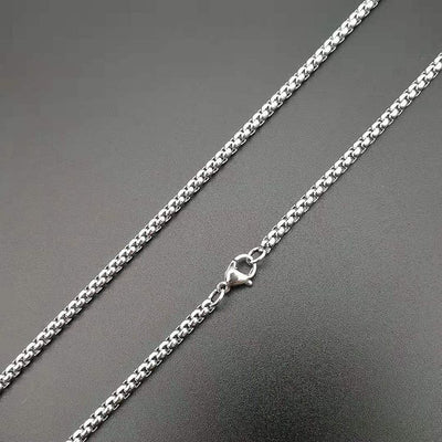 Collar Vikingo para Hombre con Dije de Cabeza de Lobo en Acero Inoxidable Dorado - Image 12