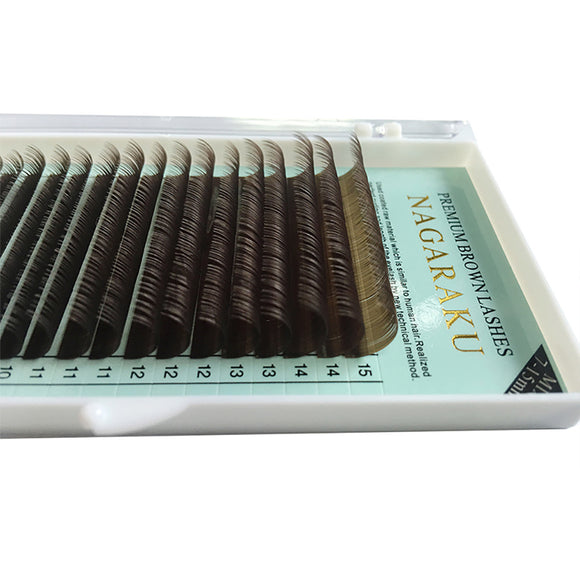 Pestañas Postizas Caramelo Degradado
