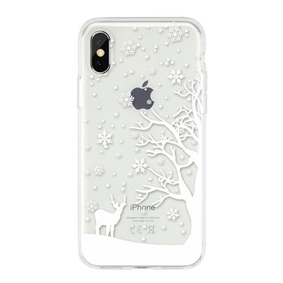 Funda para teléfono con diseño navideño de reno y copo de nieve - Image 14