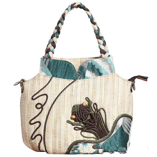 Bolso Étnico Multicolor - Bandolera Messenger Artesanal Original - Image 11