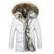 Abrigo Acolchoado Longo Masculino - Jaqueta de Inverno Estilo Coreano Plus Size