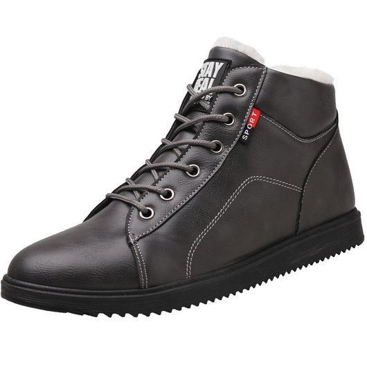 Botas Martin de Algodón para Hombre con Forro de Terciopelo - Image 4