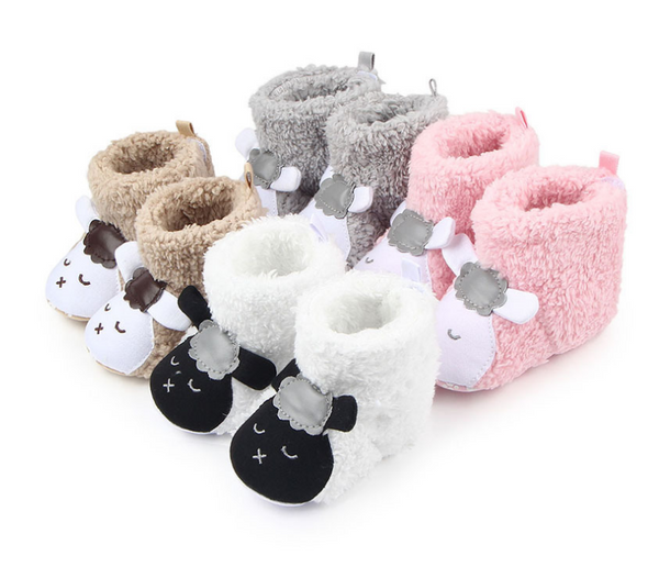 Botas de Invierno Bebé y Niño Pequeño con Forro de Terciopelo Coral