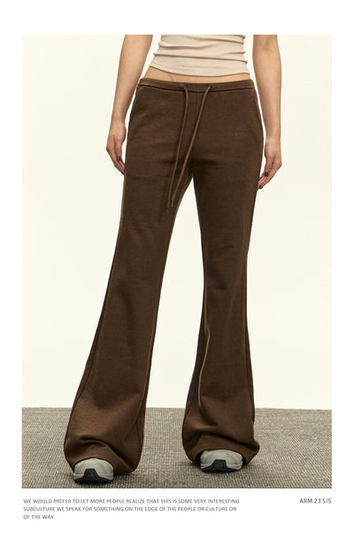 Pantalones Yoga Cintura Baja Retro para Mujer - Comodidad Casual - Image 19