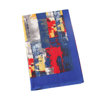 Pañuelo Reversible de Satén con Estampado Graffiti - Image 16
