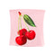 Top Bandeau Estilo Europeo con Estampado de Cerezas - Tela Nylon Ligera